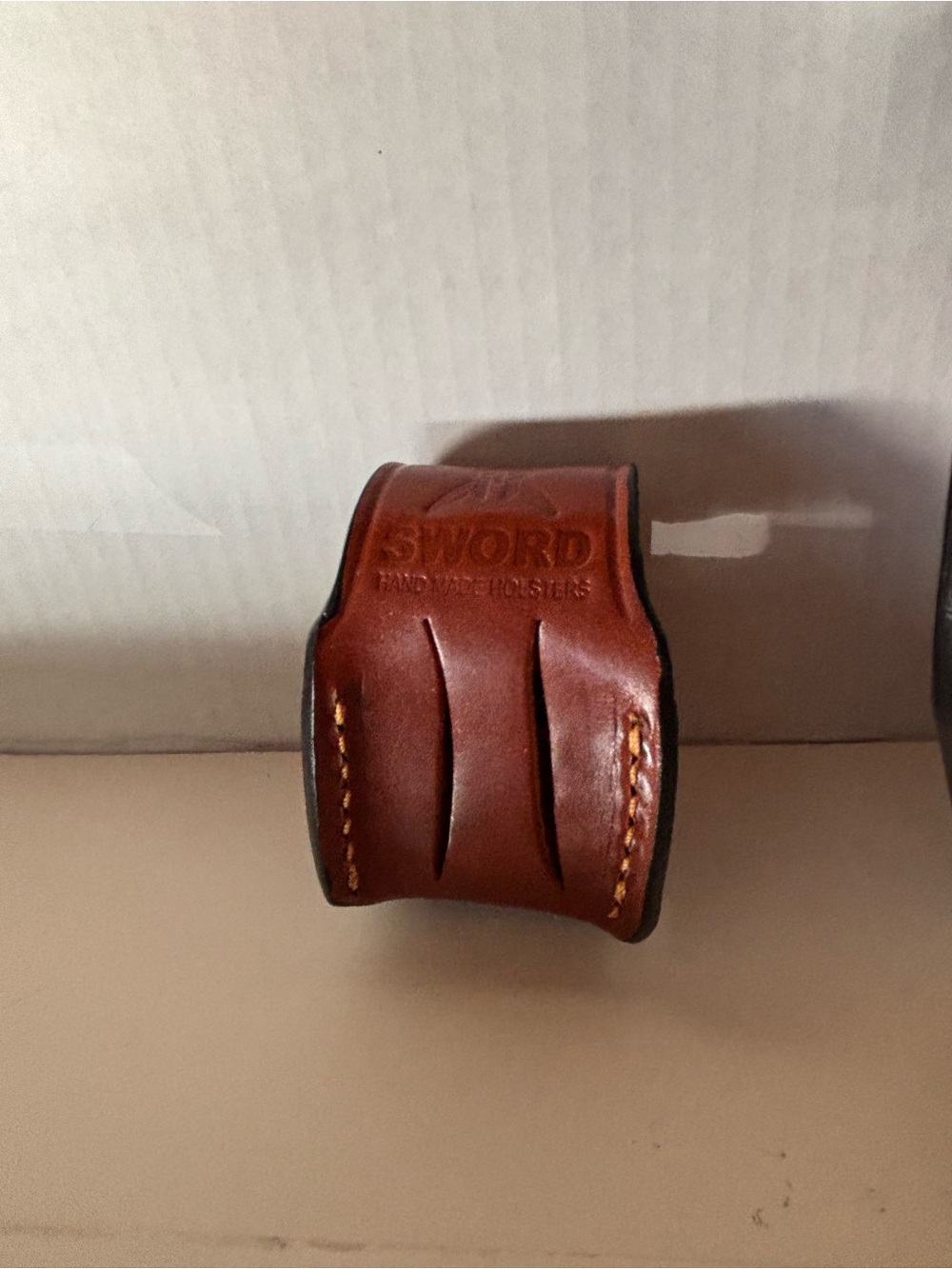SWORD Handmade Holster For Smith Wesson 357 2 and 2- 2,5 inch OWB - Picture 4 of 8